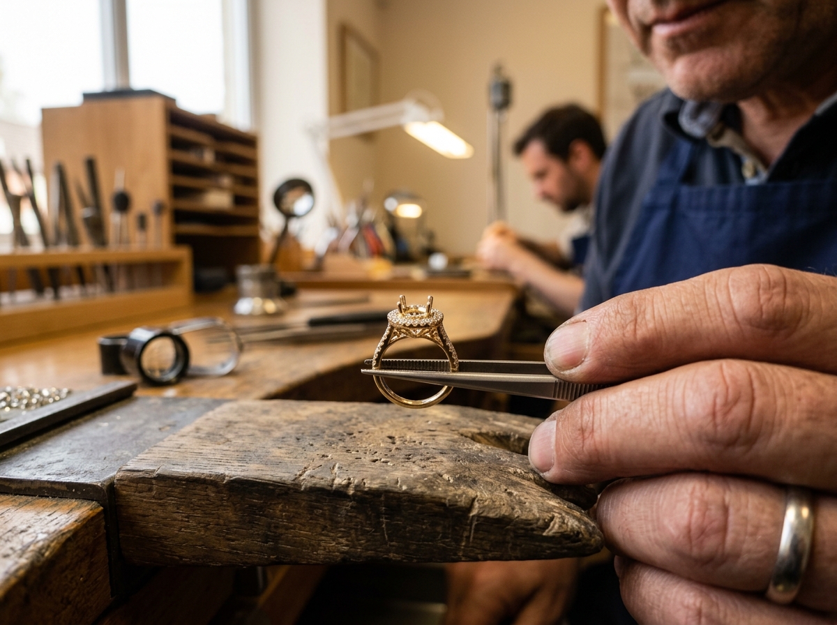 Rior Diamonds Craftsman at Work